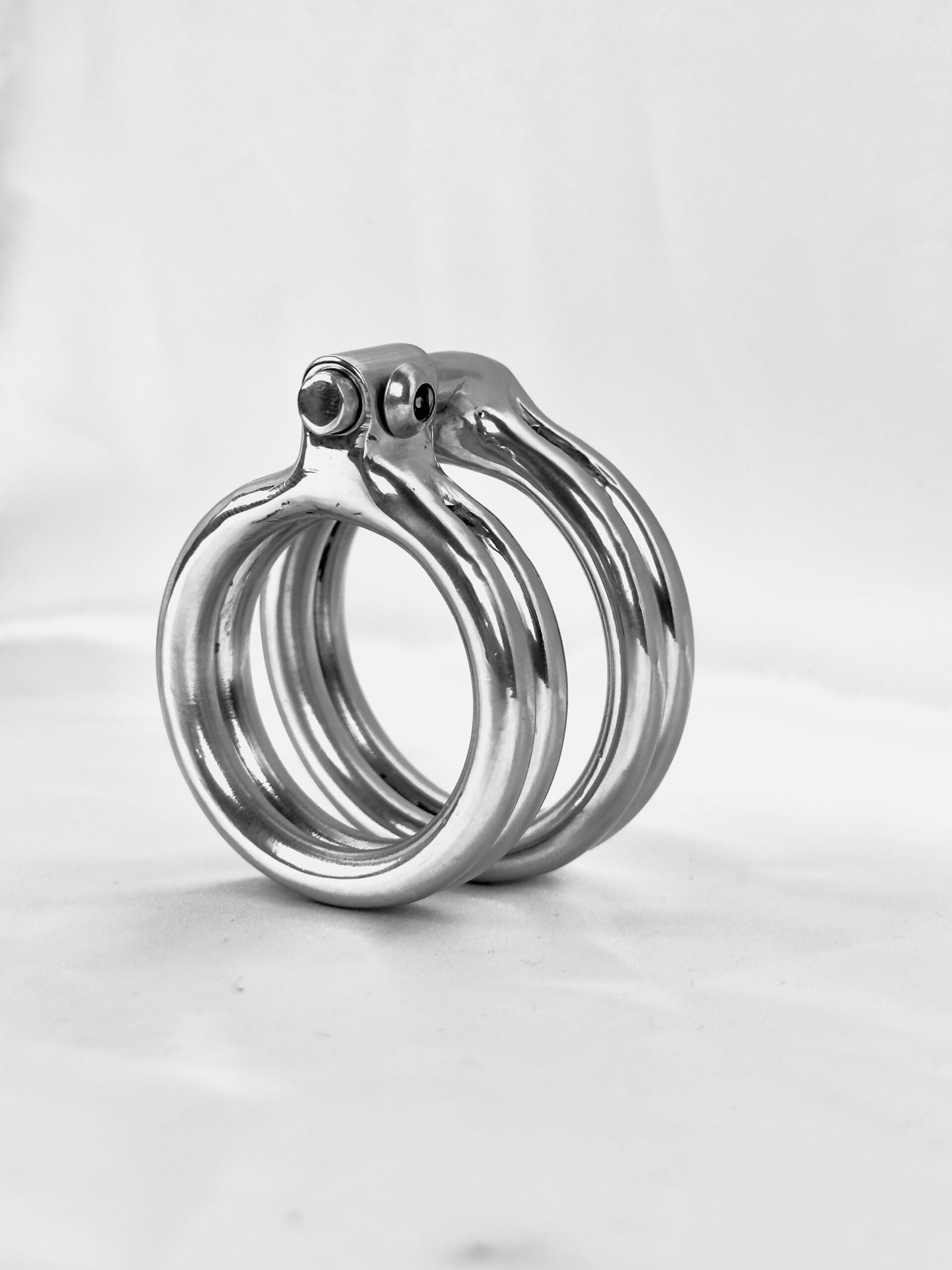 Double Locking Double Cock Ring - Image 6